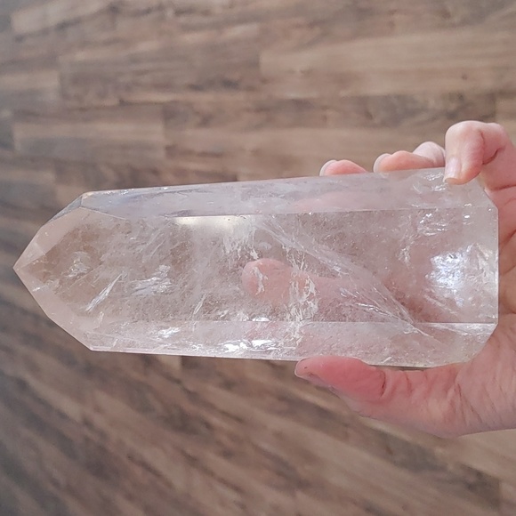 Lodolite Garden Quartz Crystal Tower 6.5”(2.8 lbs)